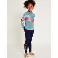 2pc Cotton Rich Sequin Top & Bottom Outfit (3-15 Yrs)