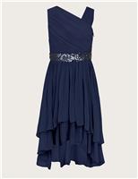 Asymmetric Sequin Detail Dress (8-15 Yrs)