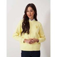 Cotton Rich Embroidered Sweatshirt