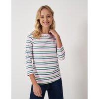 Pure Cotton Striped Top