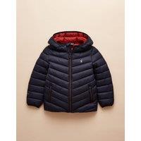 Joules Showerproof Hooded Padded Puffer Jacket (3-11 Yrs) Navy