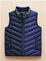 Joules Colour Block Padded Gilet (2-11 Yrs) Multi