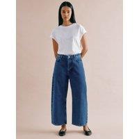 Mid Rise Barrel jeans