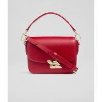 Leather Top Handle Mini Cross Body Bag