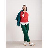 Pure Cotton Textured Relaxed Jumper