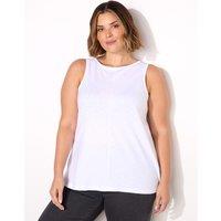 Pure Cotton Round Neck Vest Top