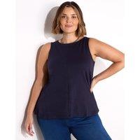 Pure Cotton Round Neck Vest