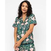 Cotton Modal Flamingo Pyjama Top