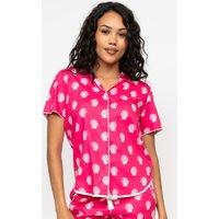 Cotton Modal Shell Print Pyjama Top