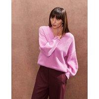 V-Neck Relaxed Jumper