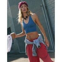 Free Throw Ribbed Crop Top