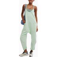Hot Shot Cotton Rich Relaxed Jumpsuit