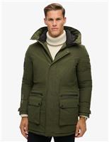 Hooded Padded Parka Jacket