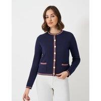 Pure Cotton Knitted Jacket