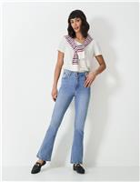High Waisted Bootcut Jeans