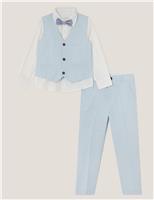4pc Cotton Rich Top & Bottom Suit Outfit (6 Mths - 13 Yrs)