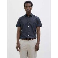 Cotton Blend Oxford Shirt