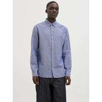 2pk Slim Fit Oxford Shirt with Linen