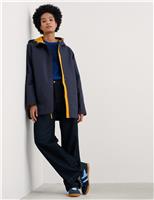 Reversible Hooded Raincoat