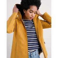 Cotton Rich Hooded Rain Jacket
