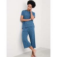 Cotton Rich Printed Pyjama Set