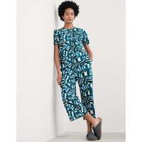 Cotton Rich Abstract Print Pyjama Set