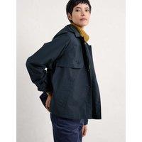 Pure Cotton Hooded Raincoat