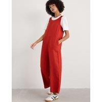 Pure Linen Sleeveless Jumpsuit