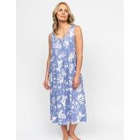Cotton Modal Bird Print Nightdress