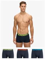 3 Pack Cotton Rich Stretch Jersey Trunks