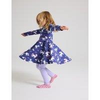 Cotton Rich Unicorn Dress (1-10 Yrs)