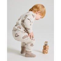 Cotton Rich Bear Print Leggings (1-12 Mths)