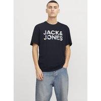Pure Cotton Crew Neck Logo Graphic T-Shirt