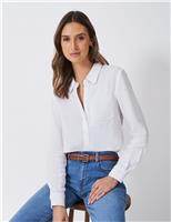Pure Cotton Relaxed Shirt