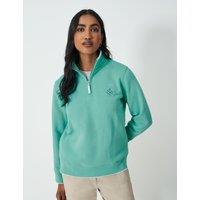 Cotton Rich Half Zip Sweatshirt