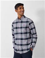 Pure Cotton Check Oxford Shirt
