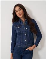 Crew Clothing Denim Jacket Medium Blue