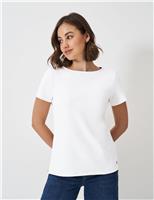 Pure Cotton Embroidered T-Shirt