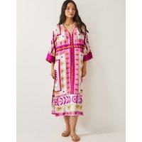 Printed Midi Beach Dress