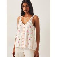 Embroidered Cami Top
