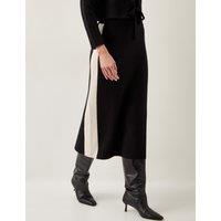 Knitted Midi Utility Skirt