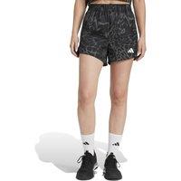 Train Printed High Waisted Gym Shorts