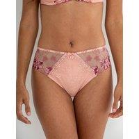 Sofia Embroidered Lace Bikini Knickers