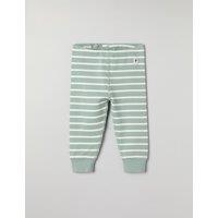 Pure Cotton Striped Leggings (1-12 Mths)