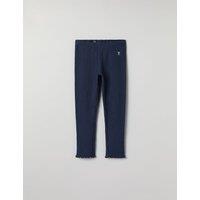Cotton Rich Heart & Stripes Leggings (1-7 Yrs)