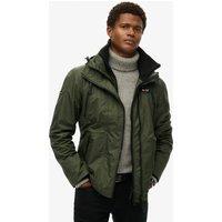 Superdry & Co Hooded Waterproof Windbreaker Jacket Green
