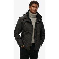 Superdry & Co Hooded Waterproof Windbreaker Jacket Black