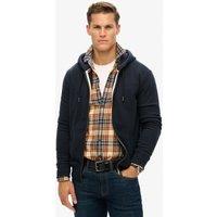 Slim Fit Cotton Rich Zip Up Hoodie
