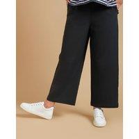 Wide Fit Leather Side Detail Trainers