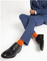 Wide Fit Leather Oxford Shoes